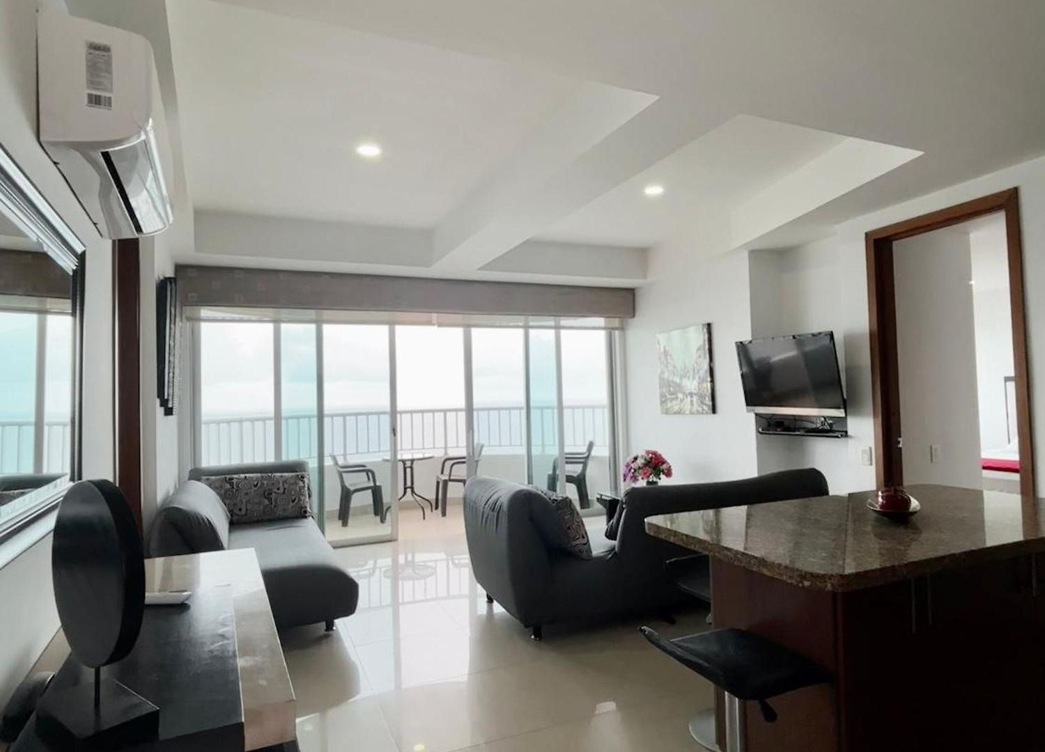 Apartamento Paraíso En Bocagrande Con Vista Al Mar Cartagena