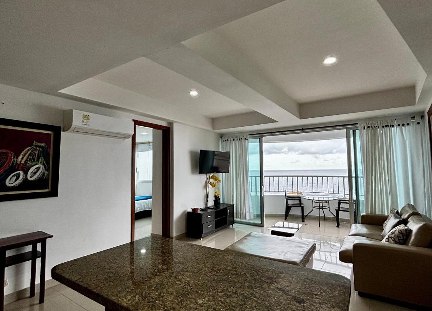 Apartamento Paraíso En Bocagrande Con Vista Al Mar