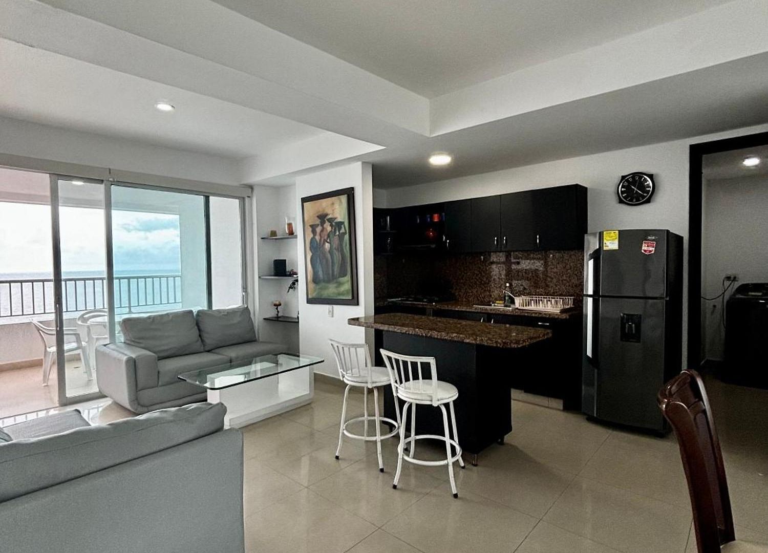Apartamento Paraíso En Bocagrande Con Vista Al Mar Cartagena