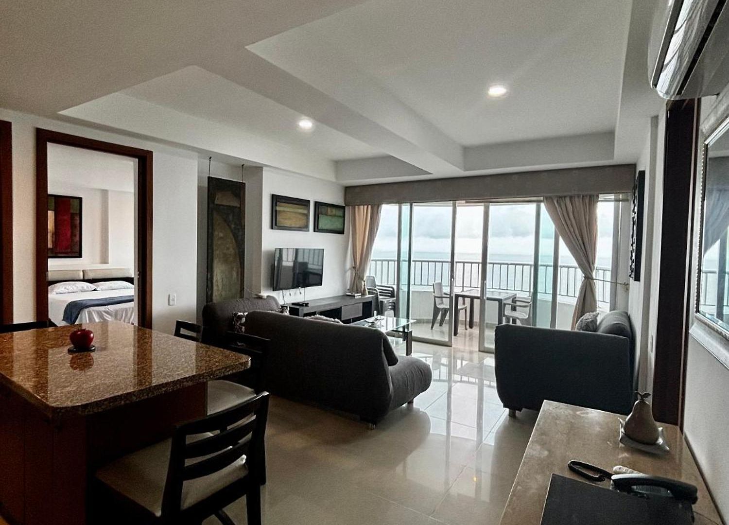 Paraíso En Bocagrande Con Vista Al Mar Apartamento *