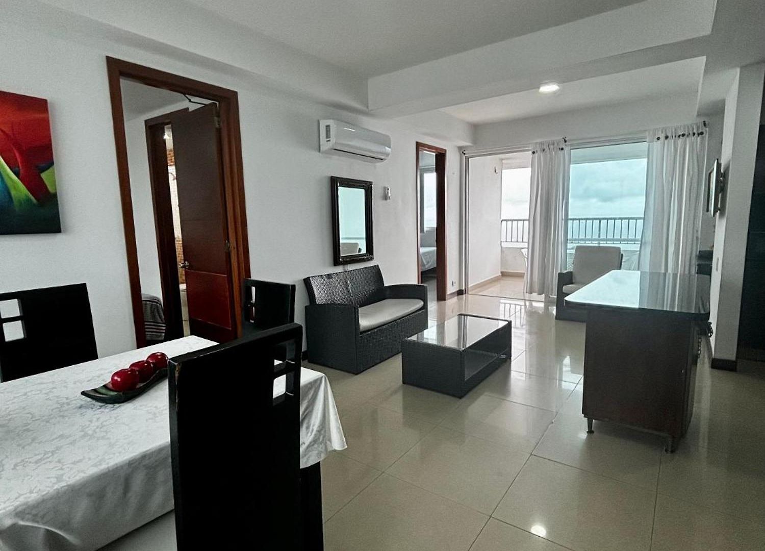 Apartamento Paraíso En Bocagrande Con Vista Al Mar