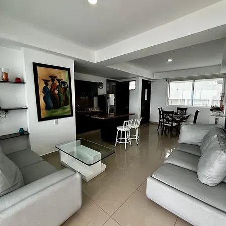 Paraíso En Bocagrande Con Vista Al Mar Apartamento Cartagena