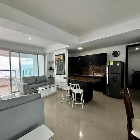 Apartamento Paraíso En Bocagrande Con Vista Al Mar Cartagena